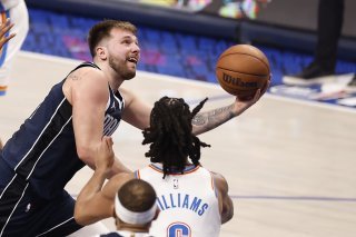 Luka Doncic: et si 2024 était l'année du prodige slovène ? KEYSTONE/EPA/ADAM DAVIS